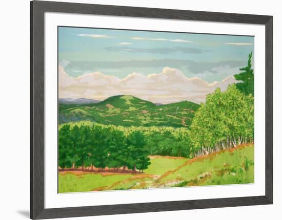 Green Fields-Ray Ciarrocchi-Framed Collectable Print