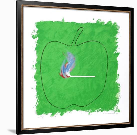 Green Flame-Robert Beauchamp-Framed Limited Edition