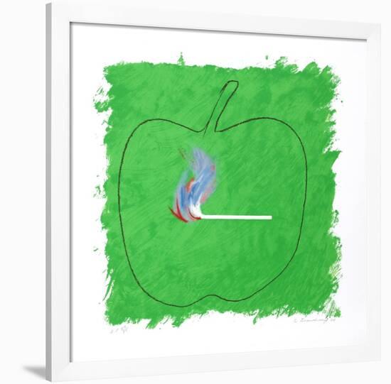 Green Flame-Robert Beauchamp-Framed Limited Edition