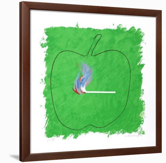 Green Flame-Robert Beauchamp-Framed Limited Edition