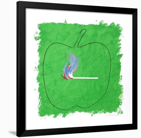 Green Flame-Robert Beauchamp-Framed Limited Edition