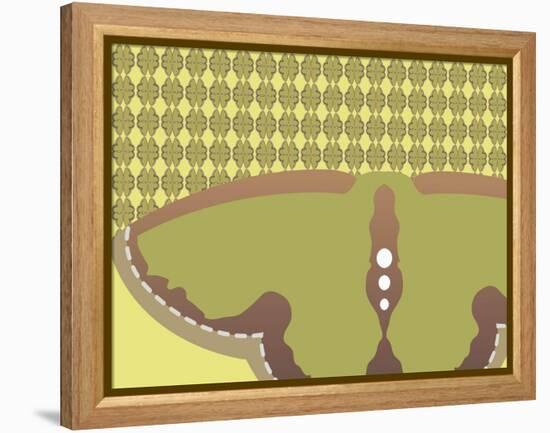 Green Flippety Flap-Belen Mena-Framed Premier Image Canvas