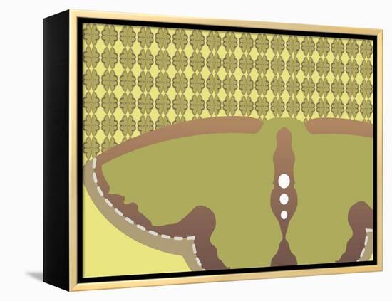 Green Flippety Flap-Belen Mena-Framed Premier Image Canvas