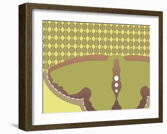 Green Flippety Flap-Belen Mena-Framed Giclee Print