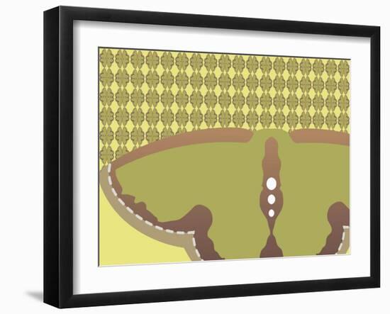 Green Flippety Flap-Belen Mena-Framed Giclee Print