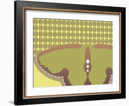 Green Flippety Flap-Belen Mena-Framed Giclee Print