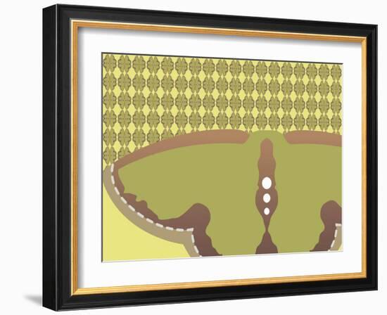 Green Flippety Flap-Belen Mena-Framed Giclee Print