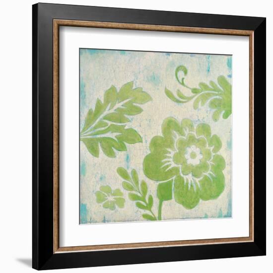 Green Floral-Hope Smith-Framed Art Print