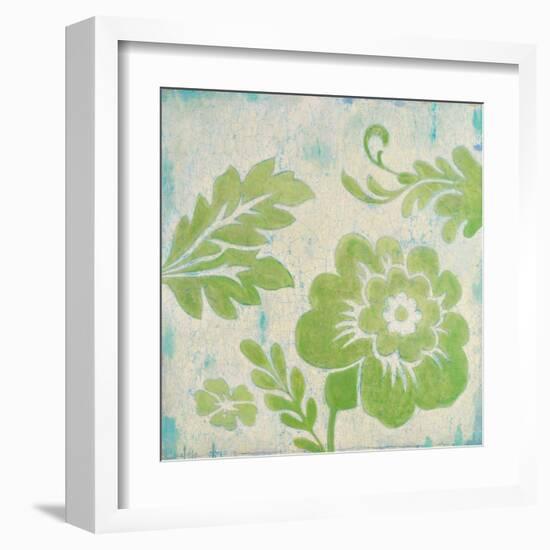 Green Floral-Hope Smith-Framed Art Print