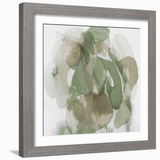 Green Flow I-Kristina Jett-Framed Art Print