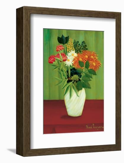 Green Flowers-Henri Rousseau-Framed Premium Giclee Print