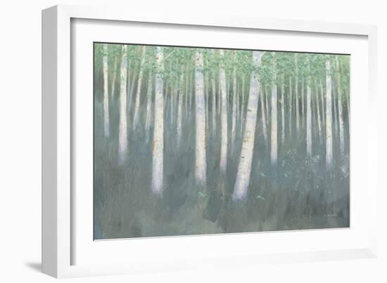 Green Forest Hues II-James Wiens-Framed Art Print