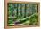 Green Forest Landscape in the Summer-Anna-Mari West-Framed Premier Image Canvas