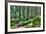 Green Forest Landscape in the Summer-Anna-Mari West-Framed Photographic Print