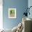 Green French Bulldog-Cathy Cute-Framed Giclee Print displayed on a wall