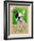 Green French Bulldog-Cathy Cute-Framed Giclee Print