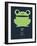 Green Frog Multilingual Poster-NaxArt-Framed Art Print