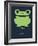 Green Frog Multilingual Poster-NaxArt-Framed Art Print