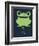 Green Frog Multilingual Poster-NaxArt-Framed Art Print