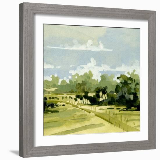 Green Gardens II-Emma Caroline-Framed Art Print