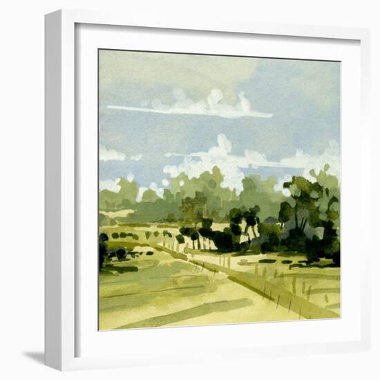 Green Gardens II-Emma Caroline-Framed Art Print