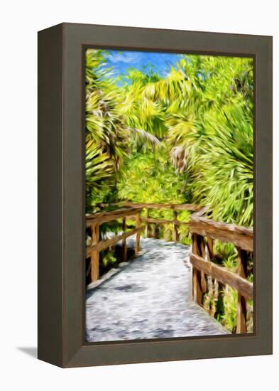 Green Gateway - In the Style of Oil Painting-Philippe Hugonnard-Framed Premier Image Canvas