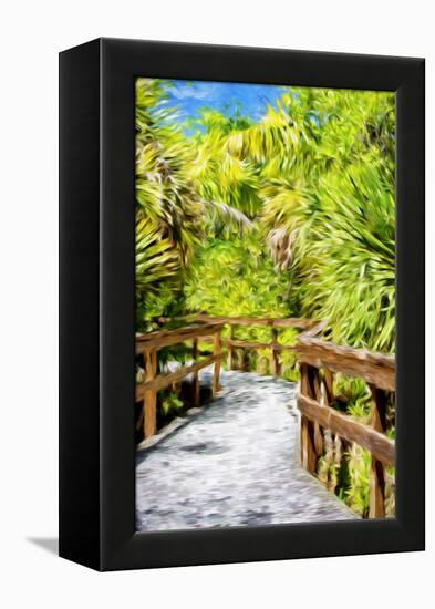 Green Gateway - In the Style of Oil Painting-Philippe Hugonnard-Framed Premier Image Canvas