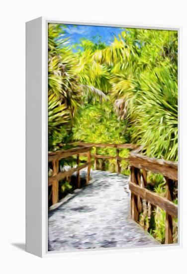 Green Gateway - In the Style of Oil Painting-Philippe Hugonnard-Framed Premier Image Canvas