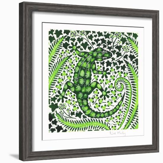 Green Gecko, 2002-Nat Morley-Framed Giclee Print