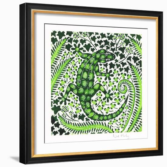 Green Gecko, 2002-Nat Morley-Framed Giclee Print