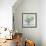 Green Glass Vase-Asia Jensen-Framed Art Print displayed on a wall