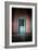 Green Glazed Door-Nathan Wright-Framed Photographic Print