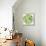 Green Globe Outline Made From Birds, Animals And Flowers Icons-Marish-Framed Stretched Canvas displayed on a wall