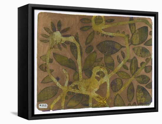 Green Gold 2-Maria Pietri Lalor-Framed Premier Image Canvas