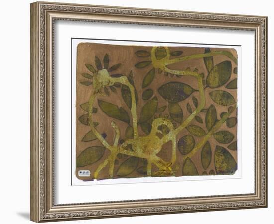 Green Gold 2-Maria Pietri Lalor-Framed Giclee Print