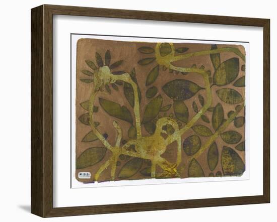 Green Gold 2-Maria Pietri Lalor-Framed Giclee Print