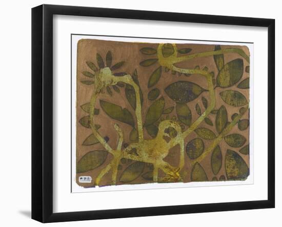 Green Gold 2-Maria Pietri Lalor-Framed Giclee Print