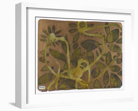 Green Gold 2-Maria Pietri Lalor-Framed Giclee Print