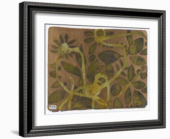 Green Gold 2-Maria Pietri Lalor-Framed Giclee Print