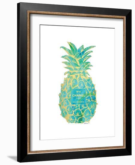 Green Gold Pineapple-Amanda Greenwood-Framed Art Print