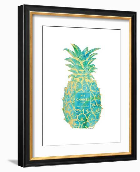 Green Gold Pineapple-Amanda Greenwood-Framed Art Print