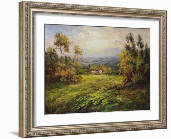 Green Grass at Home-Hulsey-Framed Art Print