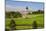 Green grass of park leading to South Dakota State Capitol and complex, Pierre, South Dakota-null-Mounted Photographic Print