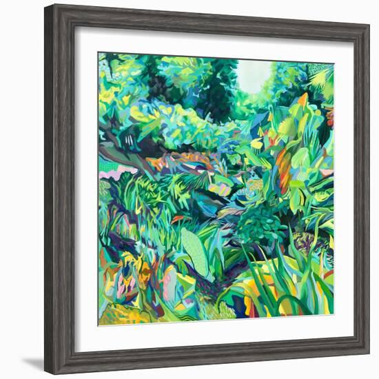 Green Growth-rose lascelles-Framed Giclee Print