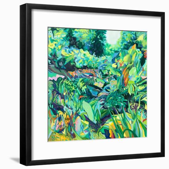 Green Growth-rose lascelles-Framed Giclee Print