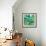 Green Growth-rose lascelles-Framed Giclee Print displayed on a wall