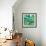 Green Growth-rose lascelles-Framed Giclee Print displayed on a wall