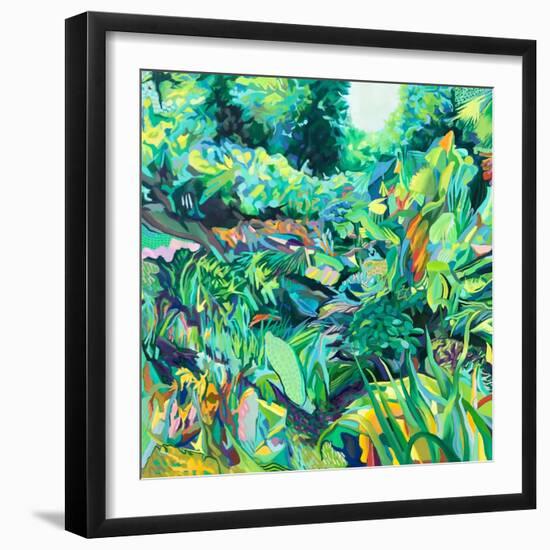 Green Growth-rose lascelles-Framed Giclee Print