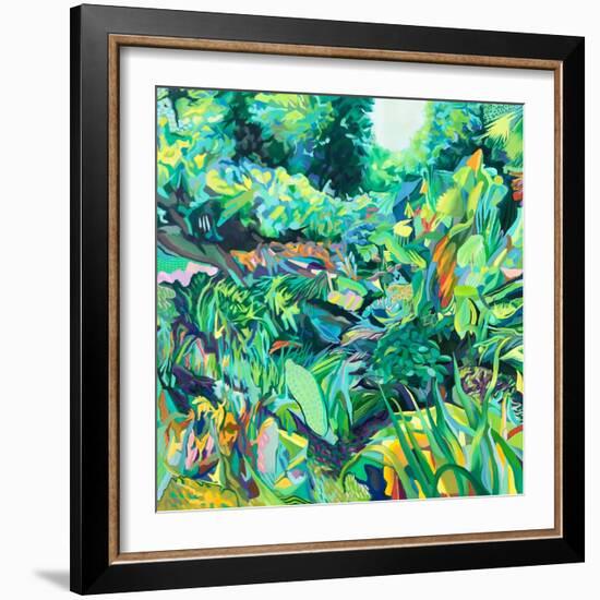 Green Growth-rose lascelles-Framed Giclee Print