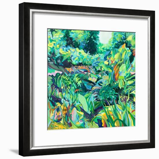 Green Growth-rose lascelles-Framed Giclee Print